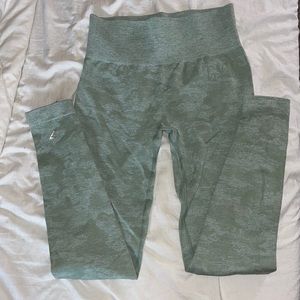 Camo scrunch gymshark leggings